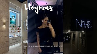 VLOG: UNBOXING MY DREAM BAG , LAUNCH OF NARS AND SKINCARE