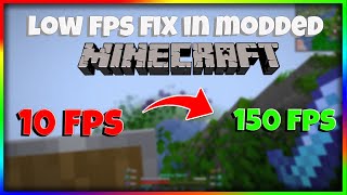 How to Fix LOW FPS drops on Minecraft Modpacks  Ge