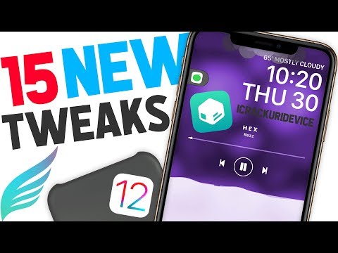 Top 15 NEW iOS 12 Jailbreak Tweaks for A12! (Best Sileo & Cydia Tweaks #8)
