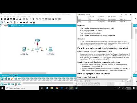 6.3.3.6 VLAN con router on a stick