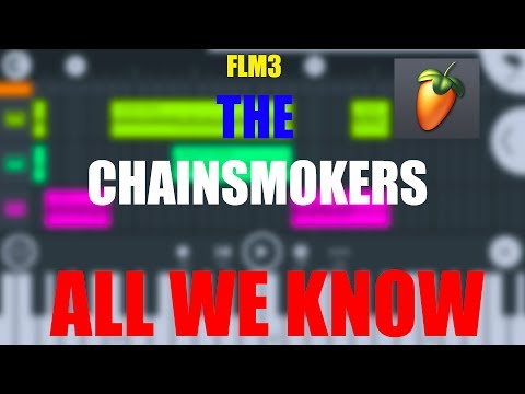 FLM3: The Chainsmokers - All we Know (piano cover)