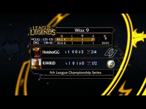 Recap: Dignitas vs CLG - LCS 2013 NA Spring W9D1