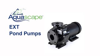 Aquascapes EXT Pond Pumps