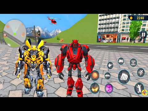 Optimus Prime Jet Robot Transformation #23 - Robot Araba Oyunları 2020 - Android Gameplay FHD