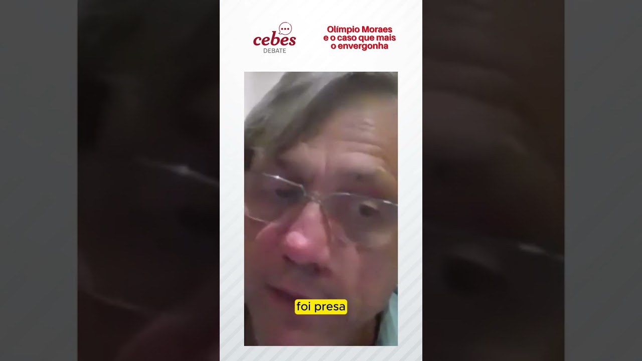 Olímpio Moraes fala sobre o caso de gravidez indesejada que mais o incomoda #cebesdebate