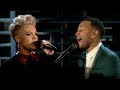 P!nk & John Legend - Someday We'll All Be Free (Live 2015) HD