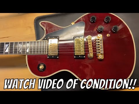 1978 Gibson Les Paul Custom 25/50 Anniversary Model Wine Red ~Video~ image 13