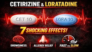 7 Big Effects Between Cetirizine and Loratadine