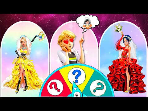 Miraculous Ladybug, Squit Game & Chloe Get New Wedding Dress  | Style wow