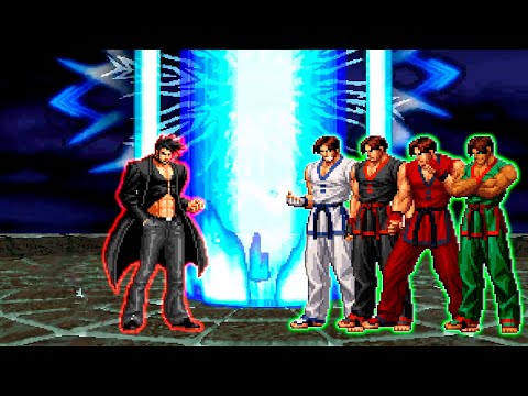 [KOF Mugen] Iori Yagami FEN vs Kim Kaphwan Team