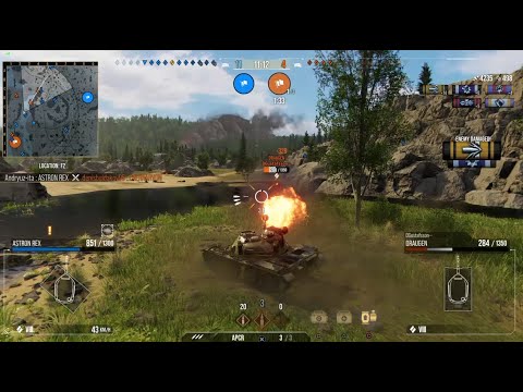 WOT CONSOLE PS4 / ASTRON Rex 105 mm / Gameplay