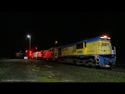 SSR Light Engines 4532, 4911, 4917, CLP12 & 602 - PoathTV Australian Trains & Railways