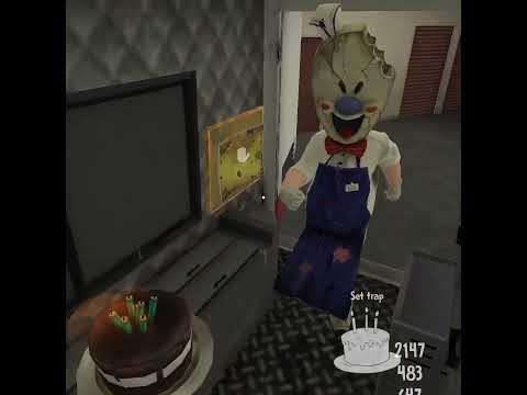 Ice Scream 7 Failed Trap Cake 🎂 #shorts #icescream7