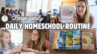 FULL HOMESCHOOL DAY IN THE LIFE! | HIGH SCHOOL, MIDDLE, & ELEMENTARY | SIMPLE ROUTINE
