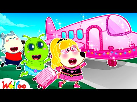 NEW | Surprising Lucy with a DREAM VACATION ✈️ Cardboard Airplane | Wolfoo Channel | Kids Cartoon