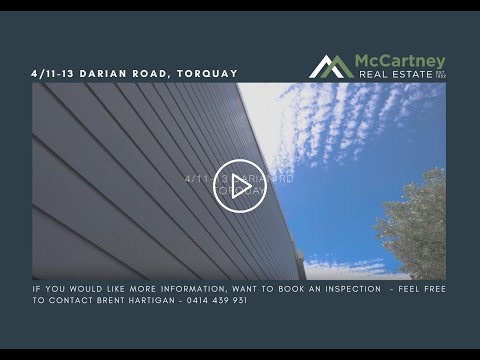 4/11-13 Darian Road, Torquay, VIC 3228, 3 slaapkamers, 2 badkamers, Townhouse