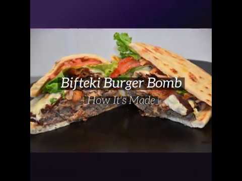 How our amazing Bifteki Burger Bomb is made