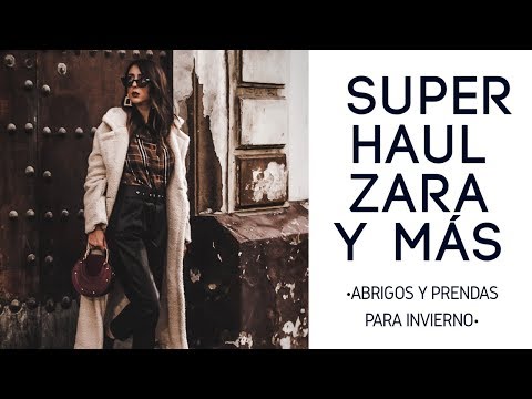 HAUL ropa de INVIERNO – ZARA, H&M y abrigos calentitos! MUCHA MODA : TEDDY COAT TREND OTOÑO INVIERNO