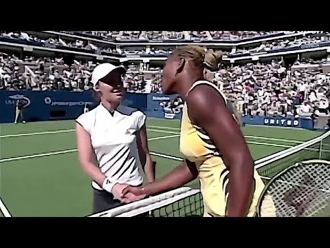 Serena Williams vs Martina Hingis 2001 US Open SF Highlights
