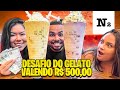 O MAIOR DESAFIO DE SORVETE DO CANAL COM @reviewsporsp​ | VALENDO R$ 500,00