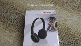 Thomson WHP-6005BT On-Ear, Foldable, Bluetooth Headset with Microphone