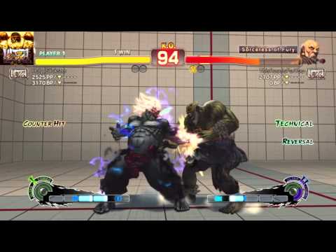 USF4 - Holy_Slickster (Oni) Vs ThisRoseIsForYou (Gouken)