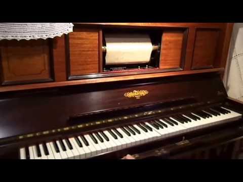 La Guiñada, (Version Uruguaya) Tango de A. Bardi en pianola x H. Asborno, Viedma, Argentina