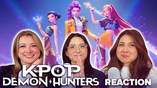 KPOP FIRST TIMERS ❤️ WE ARE OBSESSED!! ❤️😭 K-Pop Demon Hunters (2025) - Movie Reaction