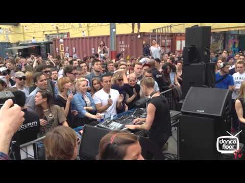 dancefloor Tv. RICHIE HAWTIN CLOSING SET LONDON IN THE STREET (dotUP free gig) 05/05/2013