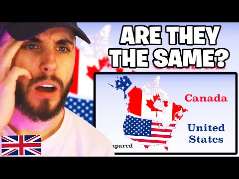 Brit Reacts to Canada and The United States Compared
