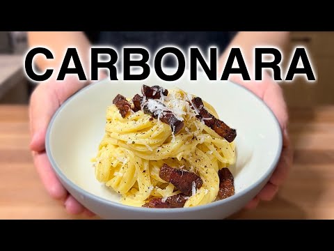 Carbonara | Easy & Quick Pasta Carbonara Recipe | No More Scrambled Carbonara!
