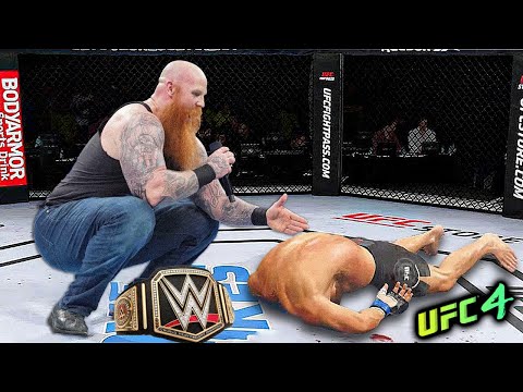 Khabib Nurmagomedov vs. Erick Rowan |  Professional Wrestler (EA sports UFC 4)