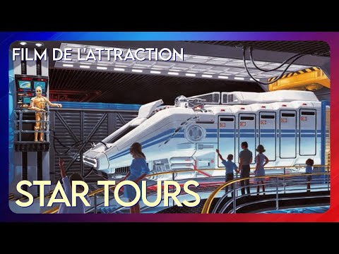 Film de l'attraction Star Tours originale (Disneyland Paris)
