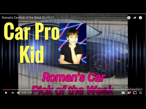 Roman's Car Pick of the Week 01-15-17