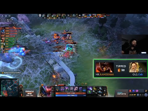 Ramzes Tipping Ceb all game -Gorgc figures that it "must be some scrim history"