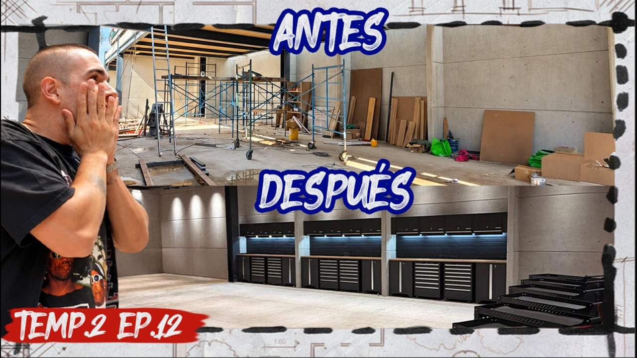 ¡EQUIPAMOS al MÁXIMO NIVEL el TALLER! 😈 (JUCASA T2 Ep. #12) | JUCA