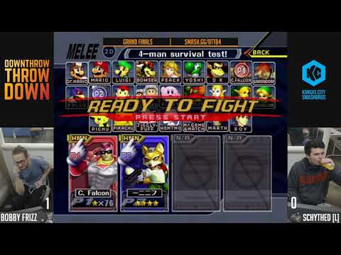 DTTD #4 SSBM - Bobby Frizz (Fox) Vs. Schythed (C. Falcon) Grand Finals