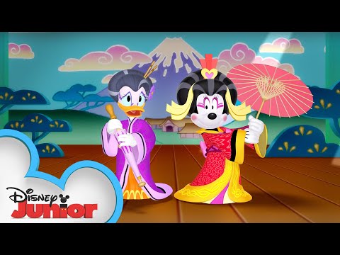 Kabuki Chaos | Minnie’s Bow-Toons | @disneyjr