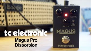 Video thumbnail for TC Electronic Magus Pro Distortion by Pedal of the Day