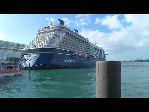 Thumbnail for Celebrity Solstice Cruise Ship, Auckland New Zealand.