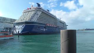 Celebrity Solstice Cruise Ship, Auckland New Zealand.