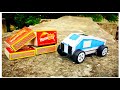 How To Make Car With Matchbox Gadi Banana How To Make A Rc Car Car Craft Matchbox Craft Matchboxcar