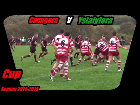 Cwmgors R.F.C v   Ystalyfera R.F.C Cup 2014 - 2015