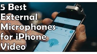Video thumbnail for 5 Best External Microphones for iPhone XR, 11 Pro, XS Max, X, 8 Plus [🎤🎤🎤] -Mic for iOS, Android by Free Tech Guide