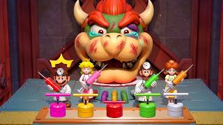 【マリオパーティ スーパースターズ】究極の4人ミニゲーム対決！マリオ VS ピーチ VS ルイージ VS デイジー