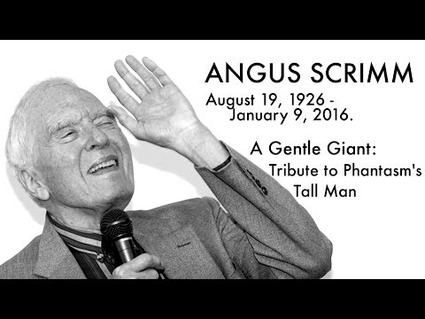 Angus Scrimm the Gentle Giant | A tribute to The Tall Man from Phantasm