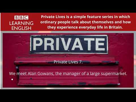 プライベート・ライヴズ 第7部 | BBCラーニング・イングリッシュ (Private Lives. Part 7. | BBC Learning English.)