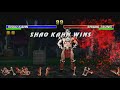 Mortal Kombat Trilogy X Supreme Demonstration