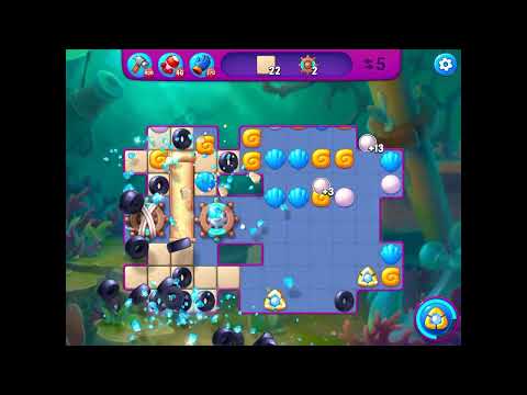 Fishdom Very Hard level 6573 no boosters フィッシュダム ベリーハード [Friend's]