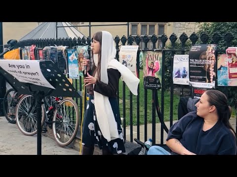 Testifying of how Jesus changed my life in the streets of Cambridge ✝️❤️
